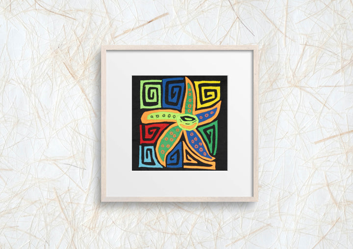 Green Gold And Blue Fantasy Starfish Molita