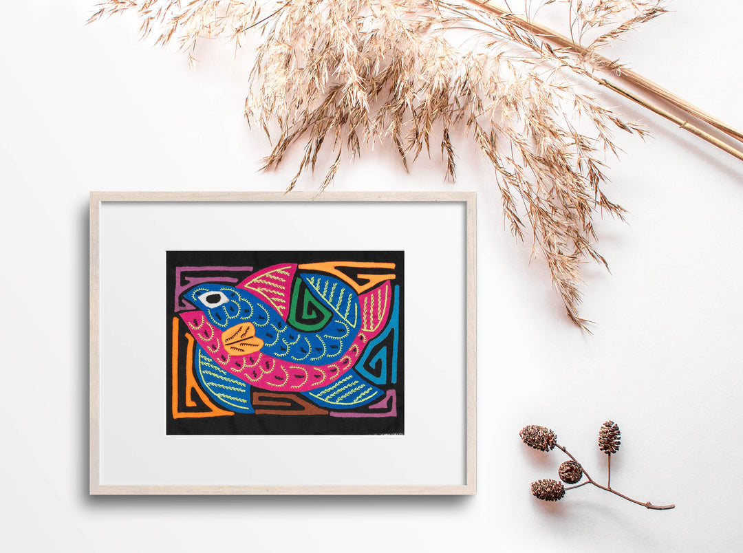 Blue And Pink Fantasy Fish Molita