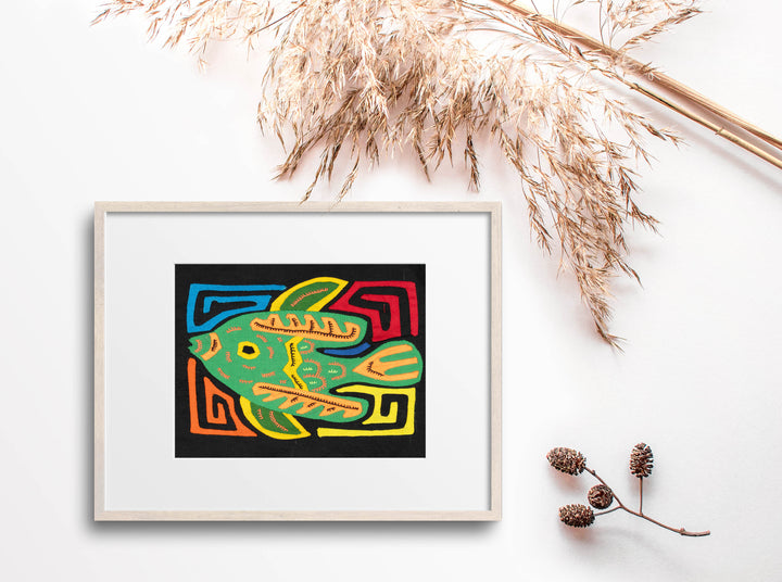 Green And Orange Fantasy Fish Molita