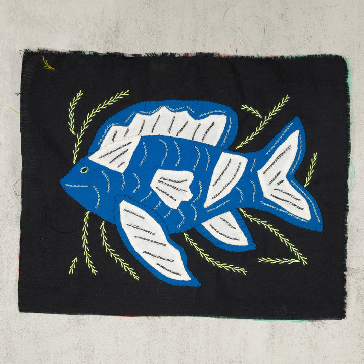 Blue And White Fantasy Fish Molita