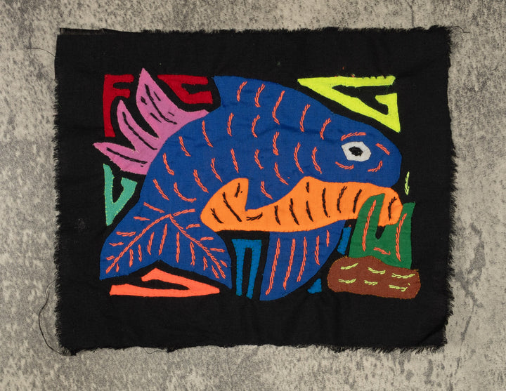 Multi-Color Ocean Fish Blue And Orange Molita