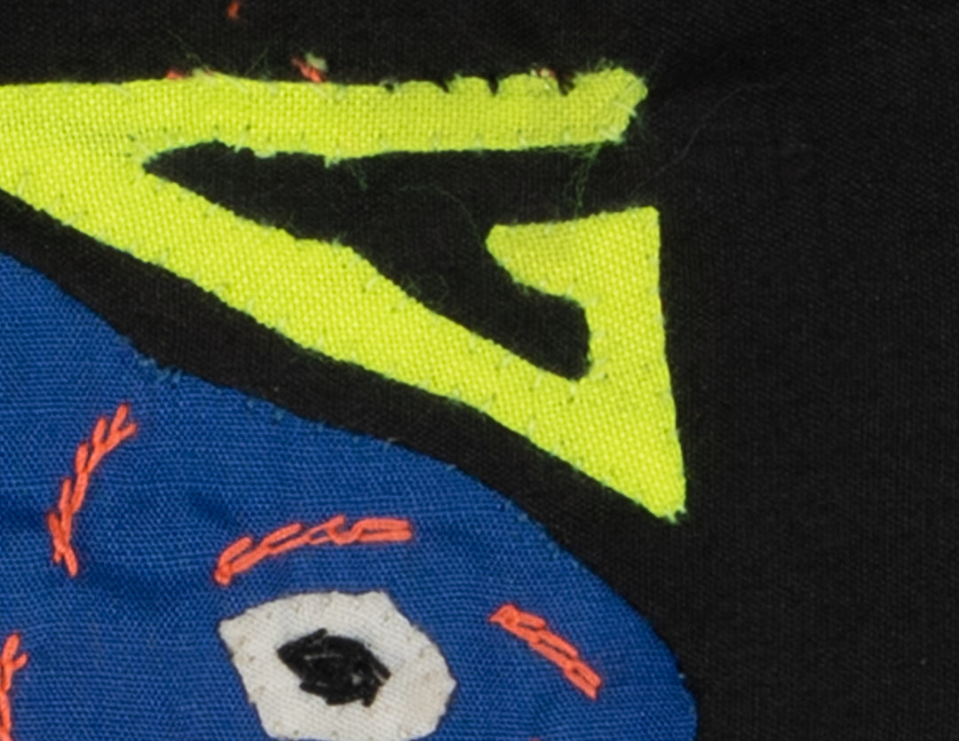 Multi-Color Ocean Fish Blue And Orange Molita