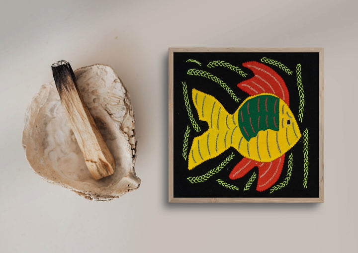 Multi-Color Ocean Fish Yellow And Red Molita