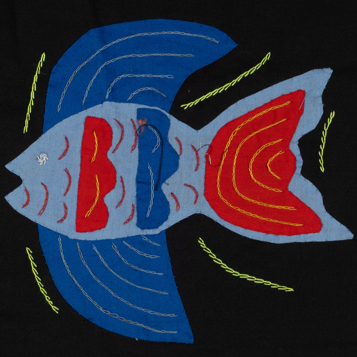 Multi-Color Ocean Fish Blue And Red Molita