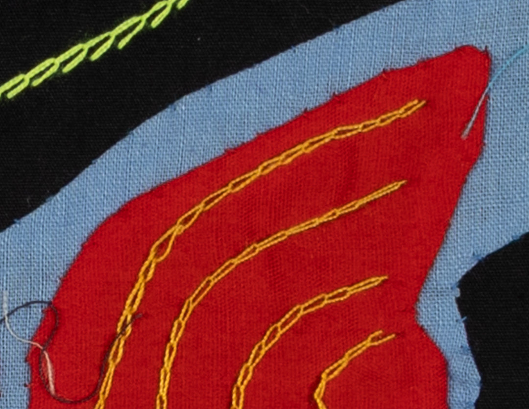 Multi-Color Ocean Fish Blue And Red Molita