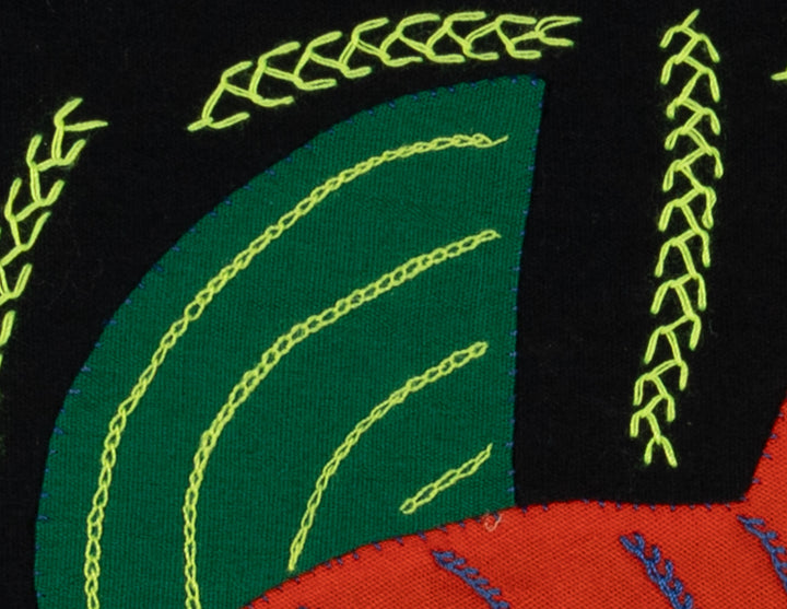 Multi-Color Ocean Fish Orange And Green Molita