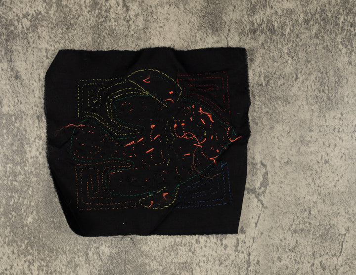 Multi-Color Ocean Fish Green And Orange Molita