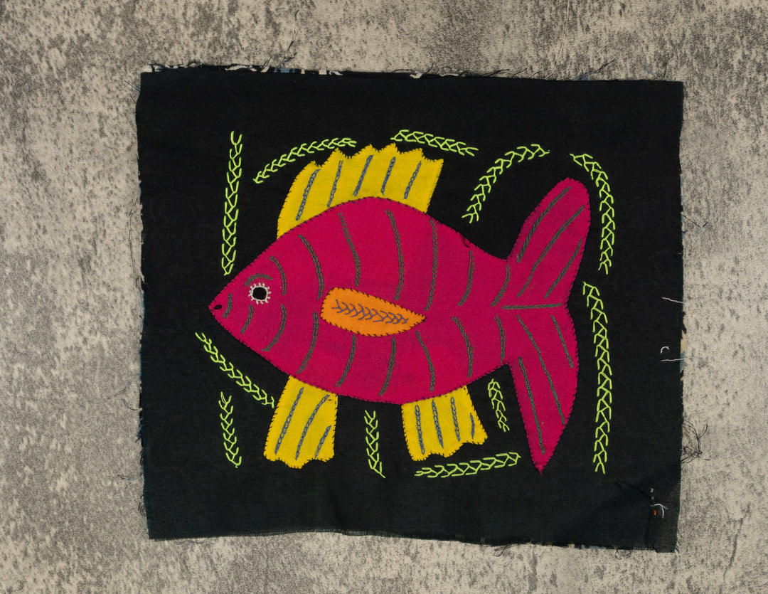 Multi-Color Ocean Fish Yellow And Red Molita