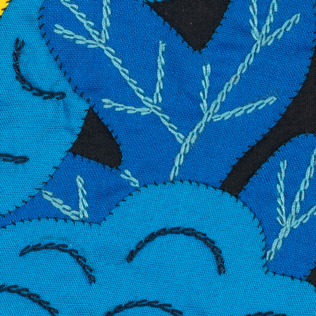 Bold Blue Fantasy Fish Molita