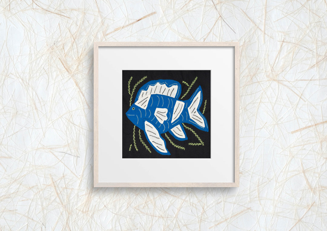 Blue And White Fantasy Fish Molita