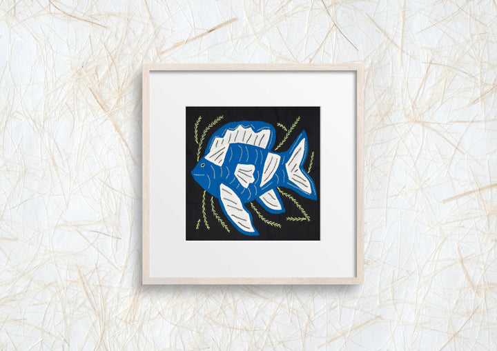 Blue And White Fantasy Fish Molita