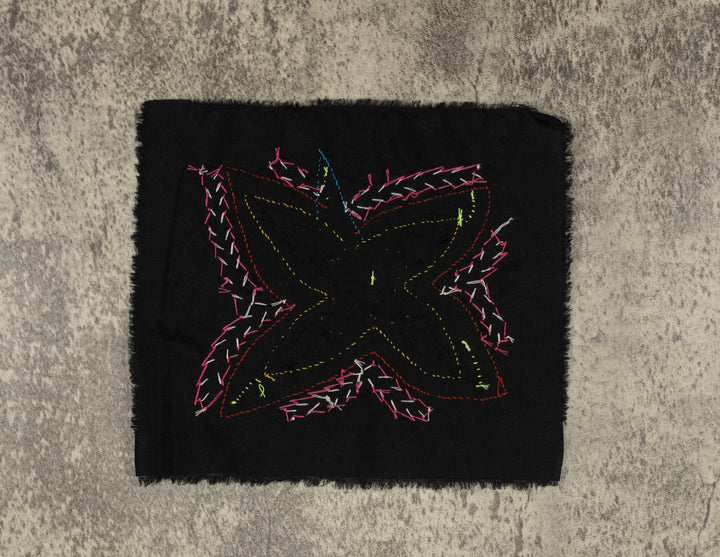 Multi-Color Floral Flower Red And Yellow Molita