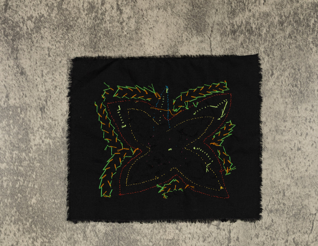 Multi-Color Floral Flower Red And Yellow Molita