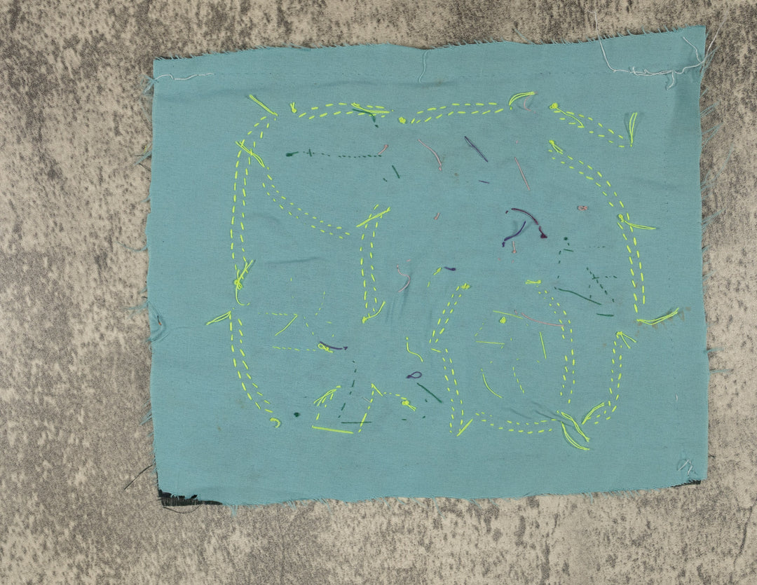 Multi-Color Floral Flower Red And Green Molita