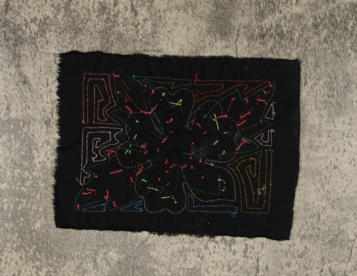 Multi-Color Floral Flower Pink And Blue Molita