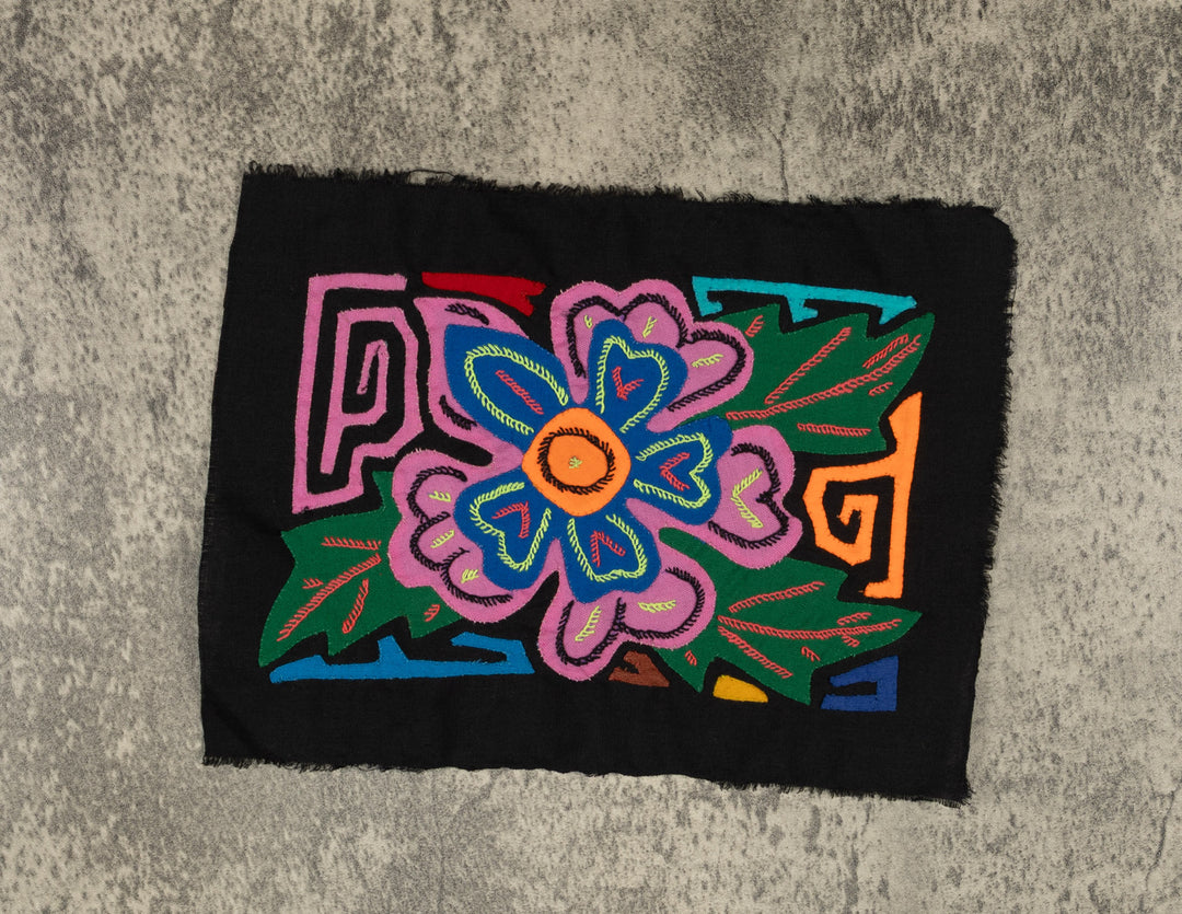 Multi-Color Floral Flower Pink And Blue Molita