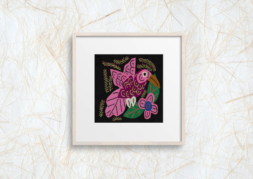 Multi-Color Hummingbird Pink And Maroon Molita