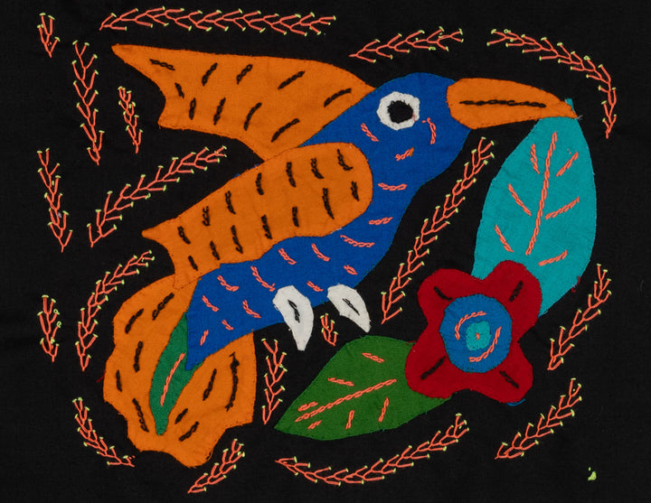 Multi-Color Hummingbird Blue And Orange Molita