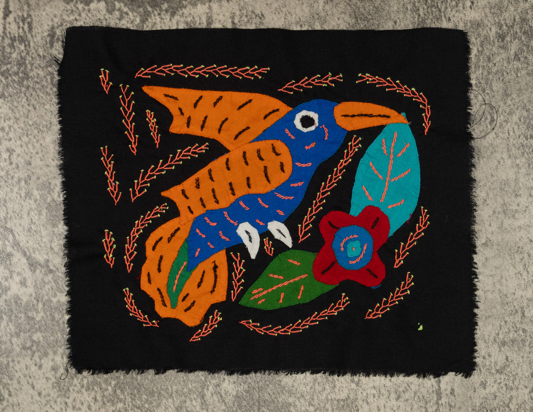 Multi-Color Hummingbird Blue And Orange Molita