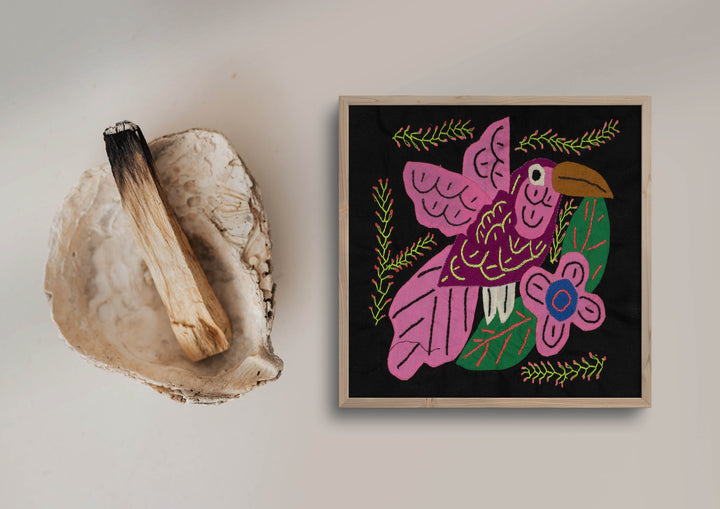 Multi-Color Hummingbird Pink And Maroon Molita