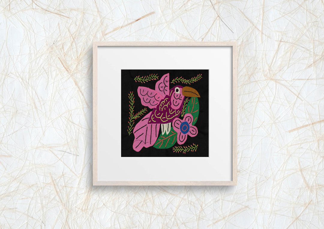 Multi-Color Hummingbird Pink And Maroon Molita