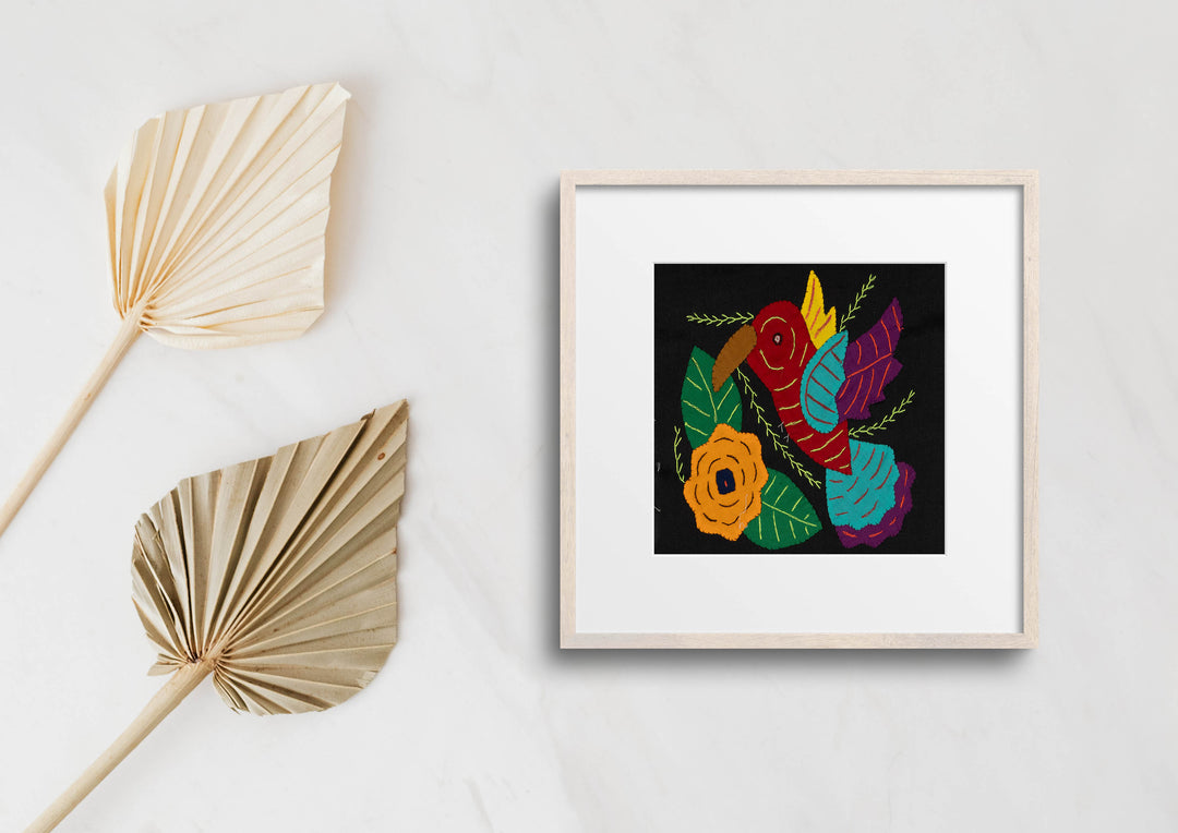 Multi-Color Hummingbird Red And Purple Molita