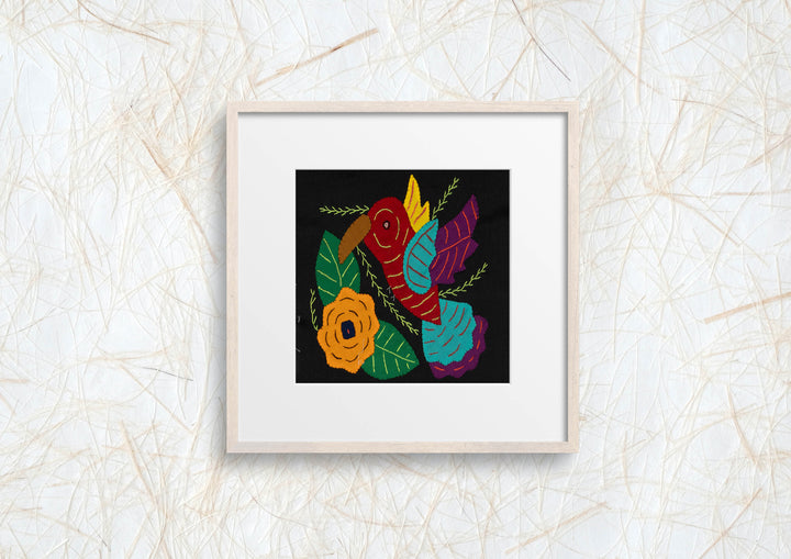 Multi-Color Hummingbird Red And Purple Molita