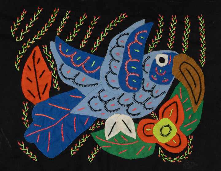 Multi-Color Hummingbird Blue And Orange Molita