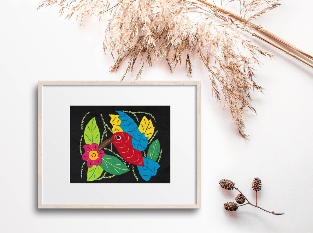 Red And Blue Hummingbird Molita