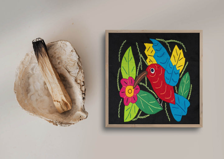 Red And Blue Hummingbird Molita