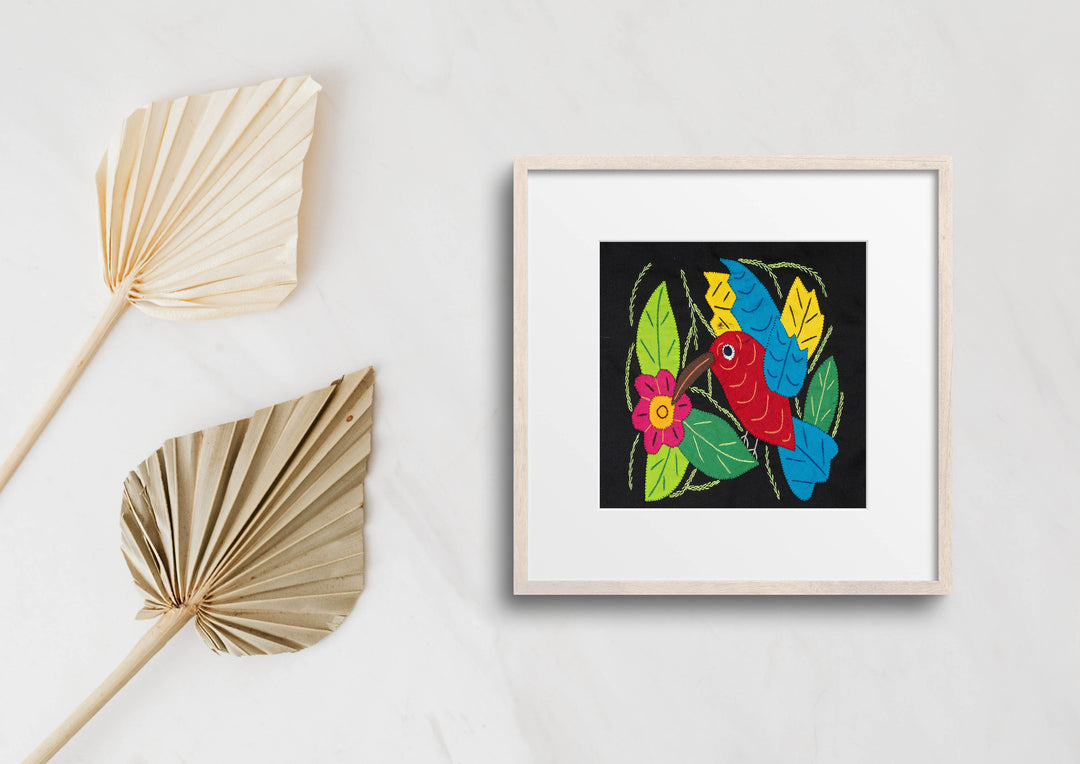 Red And Blue Hummingbird Molita