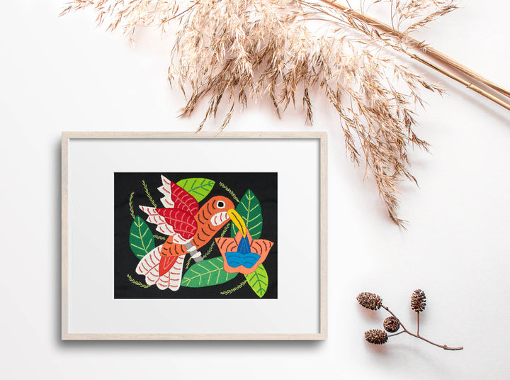 Red And White Hummingbird Molita