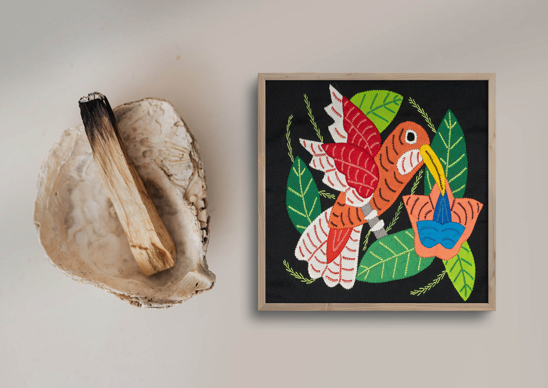 Red And White Hummingbird Molita