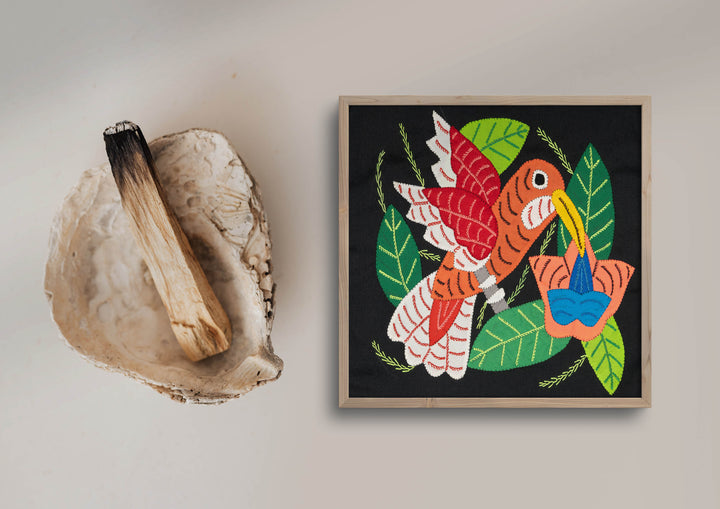 Red And White Hummingbird Molita