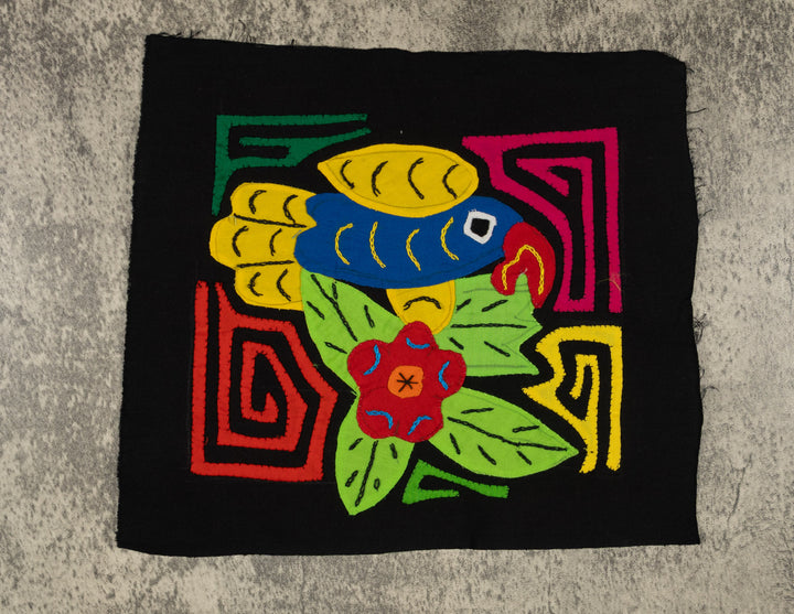 Multi-Color Parrot Bird Blue And Yellow Molita