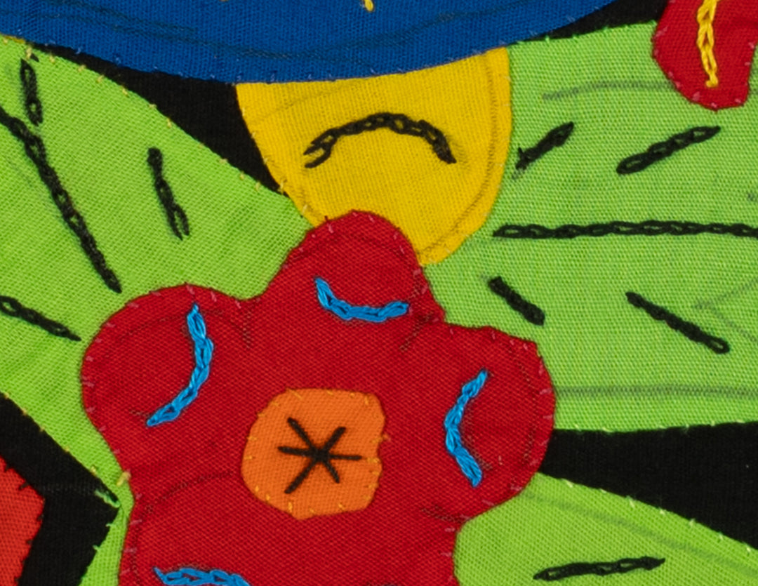 Multi-Color Parrot Bird Blue And Yellow Molita