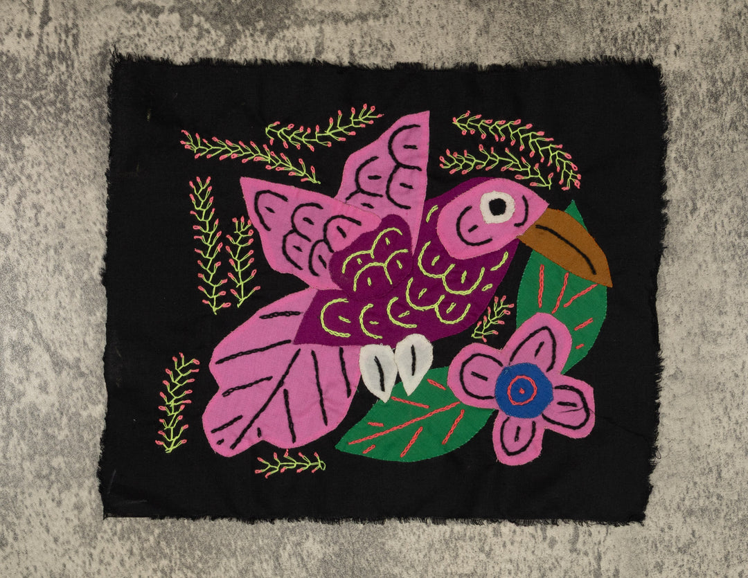 Multi-Color Hummingbird Pink And Maroon Molita