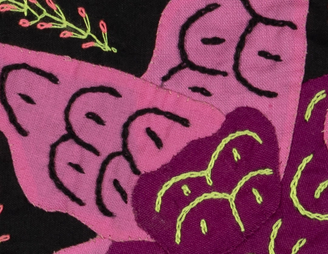 Multi-Color Hummingbird Pink And Maroon Molita