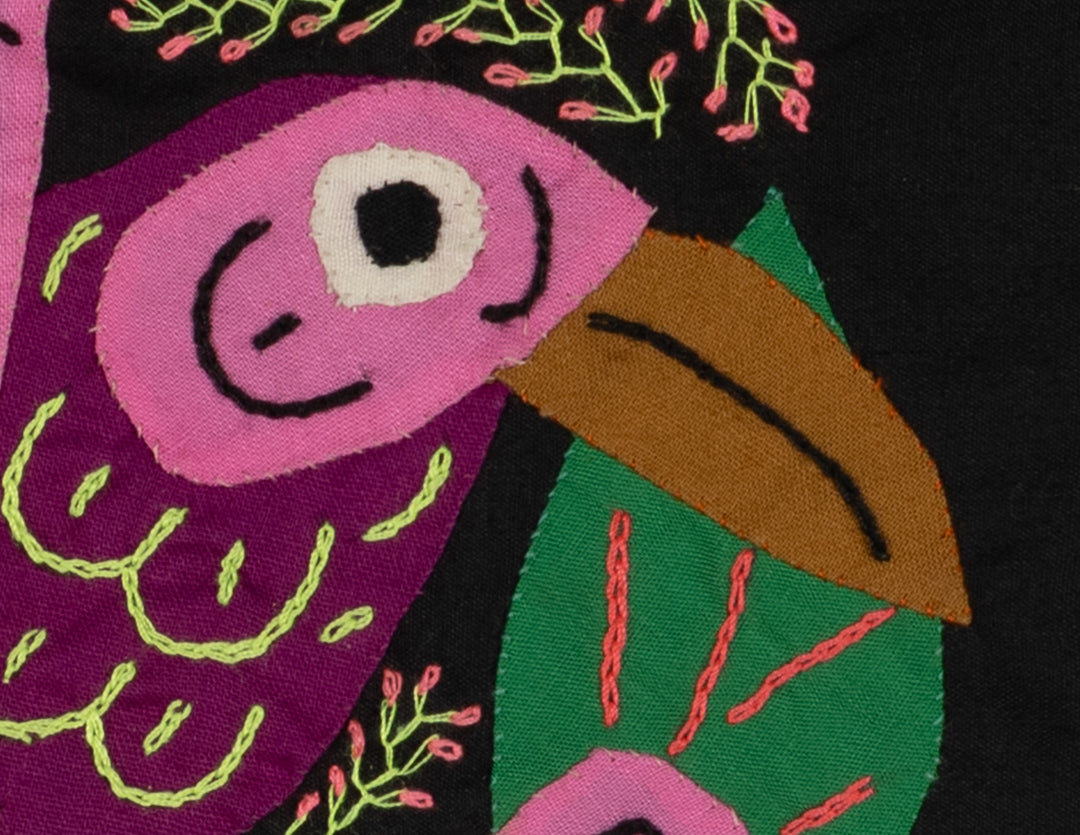 Multi-Color Hummingbird Pink And Maroon Molita