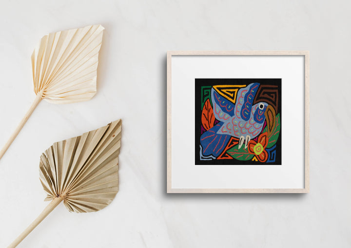 Multi-Color Hummingbird Blue And Orange Molita