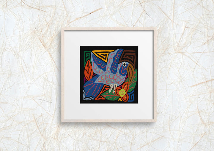 Multi-Color Hummingbird Blue And Orange Molita