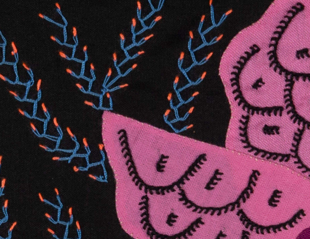 Multi-Color Hummingbird Pink And Maroon Molita