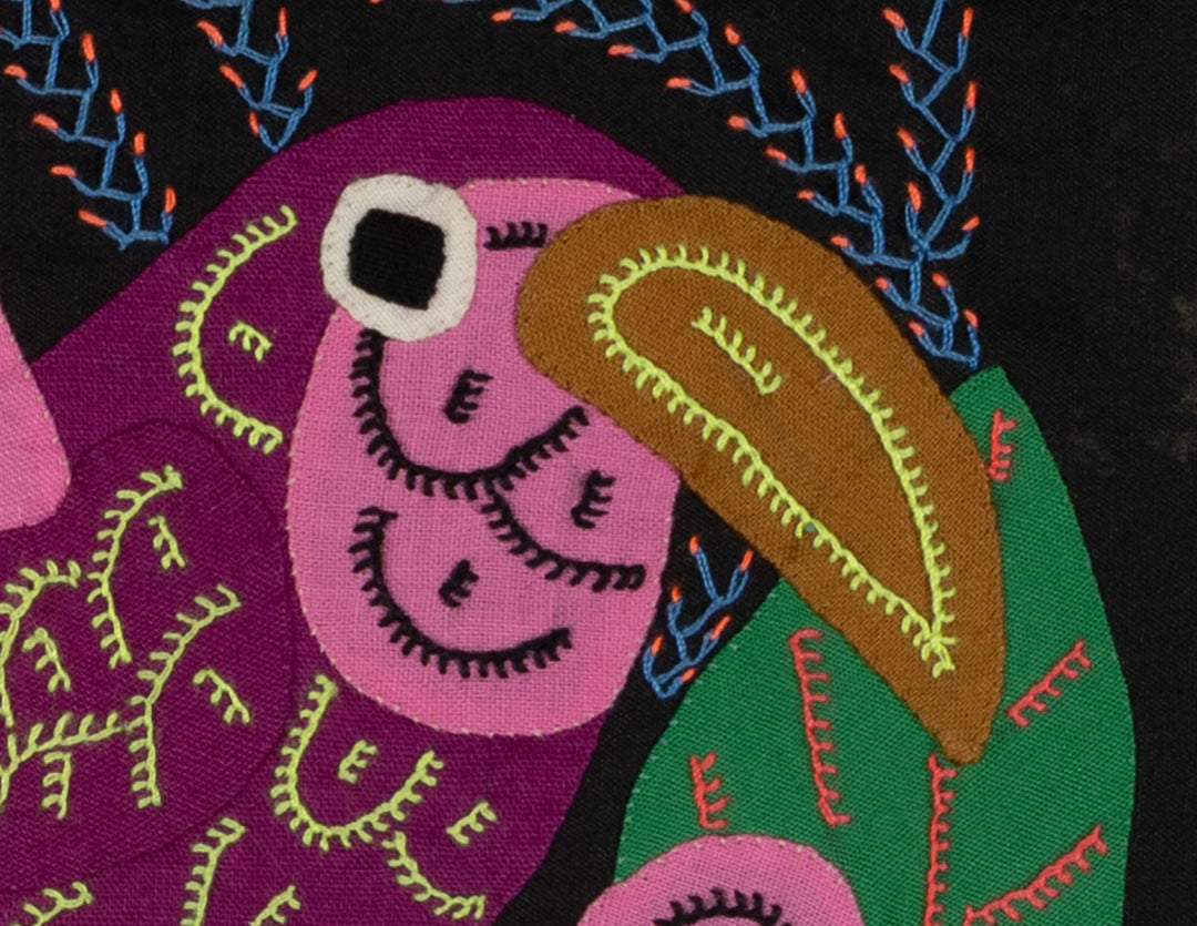 Multi-Color Hummingbird Pink And Maroon Molita