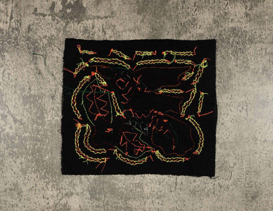 Multi-Color Bird Blue And Orange Molita