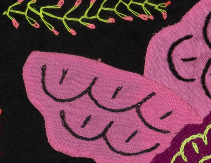 Multi-Color Hummingbird Pink And Maroon Molita