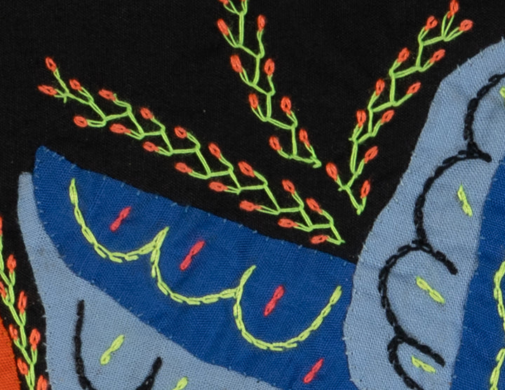 Multi-Color Hummingbird Blue And Orange Molita