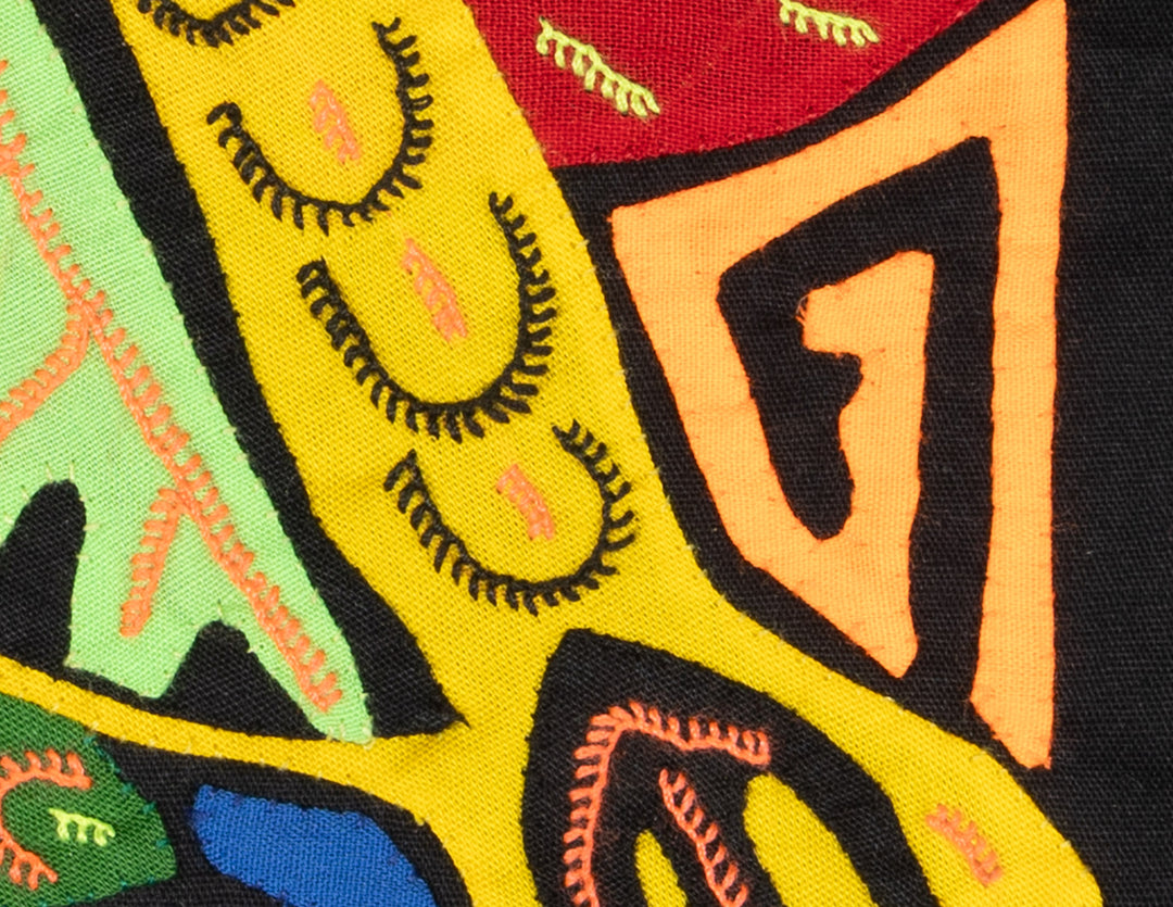 Multicolor Red And Chartruce Bird Molita