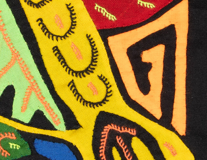 Multicolor Red And Chartruce Bird Molita