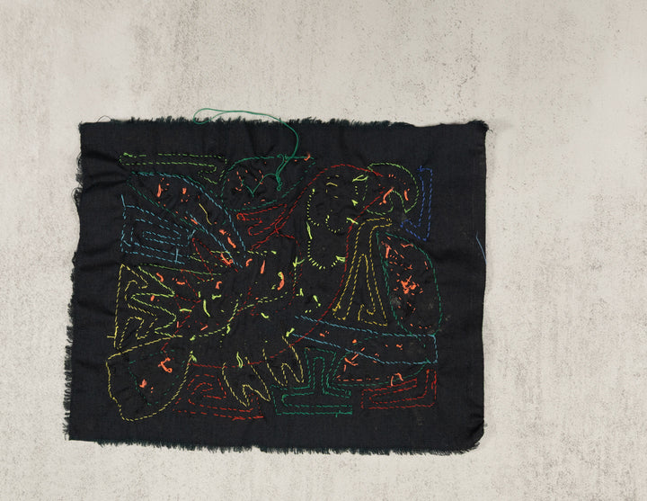 Multicolor Orange And Red Bird Molita