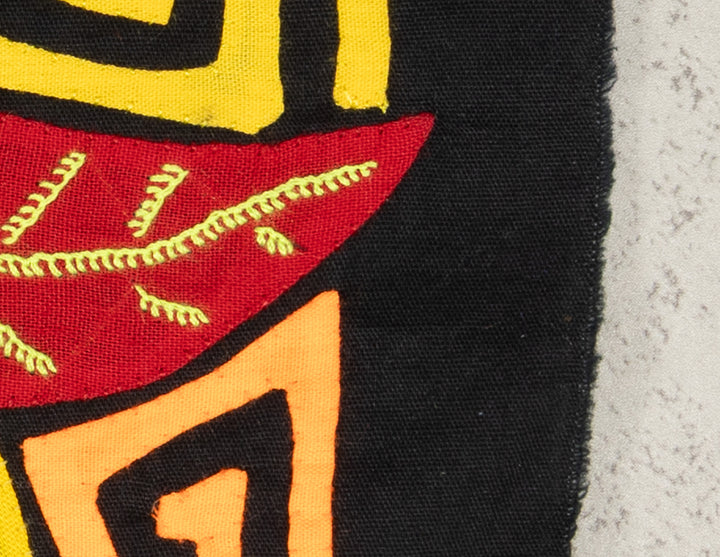 Multicolor Red And Chartruce Bird Molita